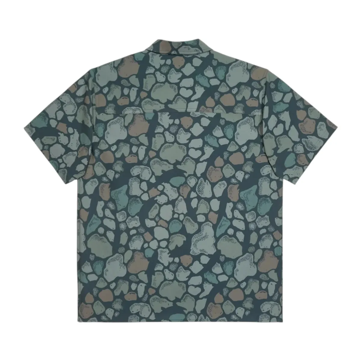 Hooké Waders And Wading Boots|Fishing Shirts And T-Shirts<Men's Short Sleeve Shirt River Camo