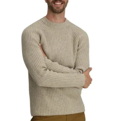 Royal Robbins Shirts|Swimwear<Men's Rockcraft Wool Sweater Sandstone Heather