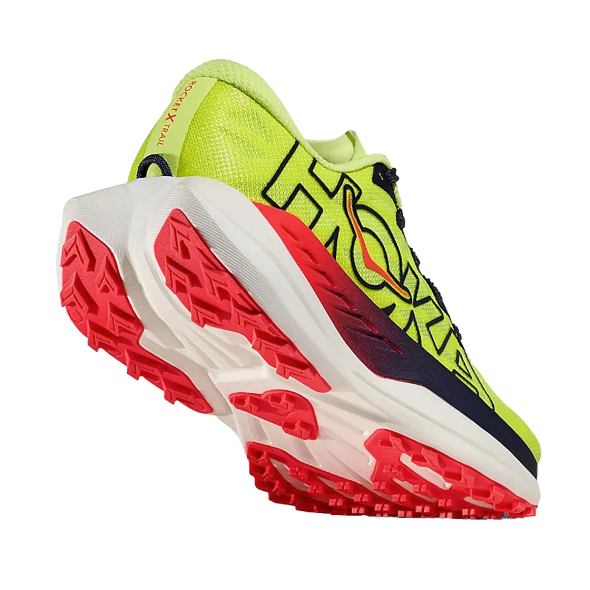Hoka Casual Shoes|Sandals And Mules<Men's Rocket X Trail Shoes Neon Yuzu / Neon Flame