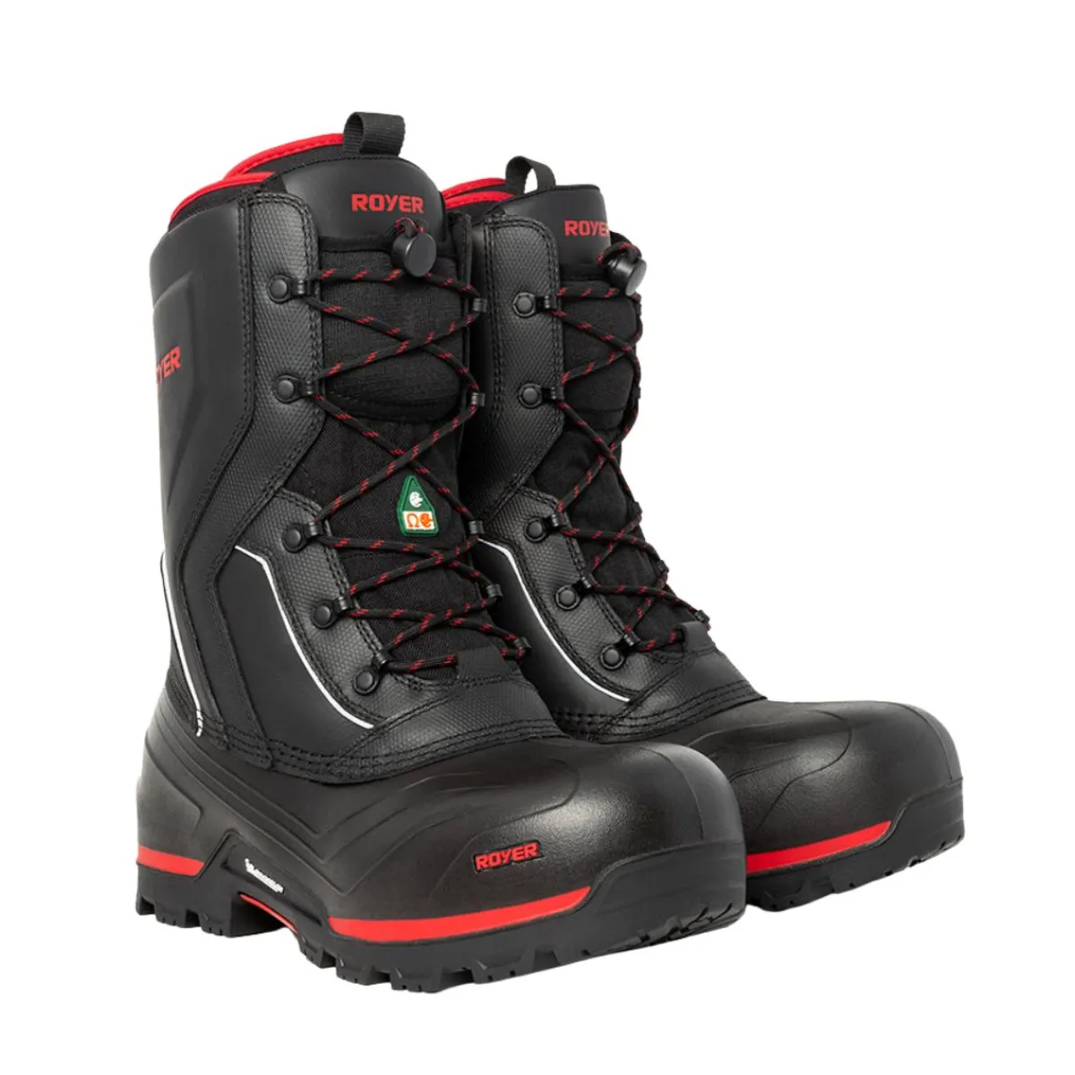 Royer Casual Shoes|Sandals And Mules<Men's Glacius Winter Safety Boots Black
