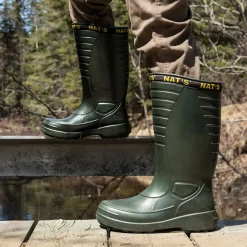 Nat's Casual Shoes|Sandals And Mules<Men’s Rubber Boots Green