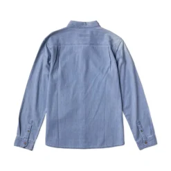 Roark Shirts|Swimwear<Men's Scholar Chambray Button Up Shirt Bleached