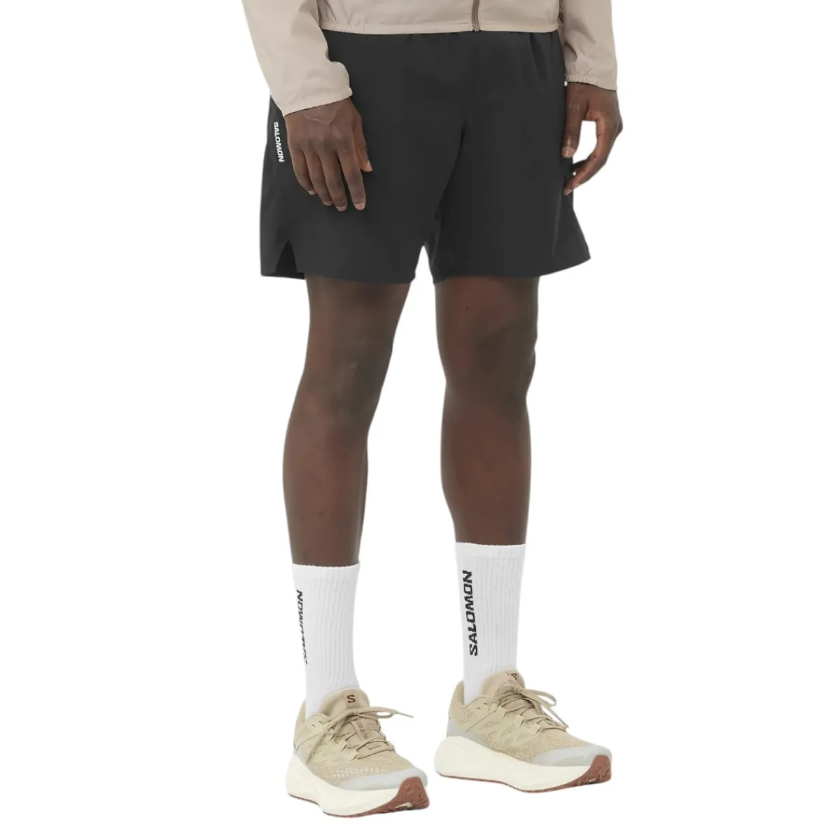 Salomon Shirts|Swimwear<Men's Shakeout Core 7 Deep Black