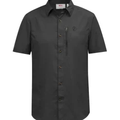 Fjällräven Shirts|Swimwear<Men's Short Sleeves Abisko Hike Shirt Dark Grey
