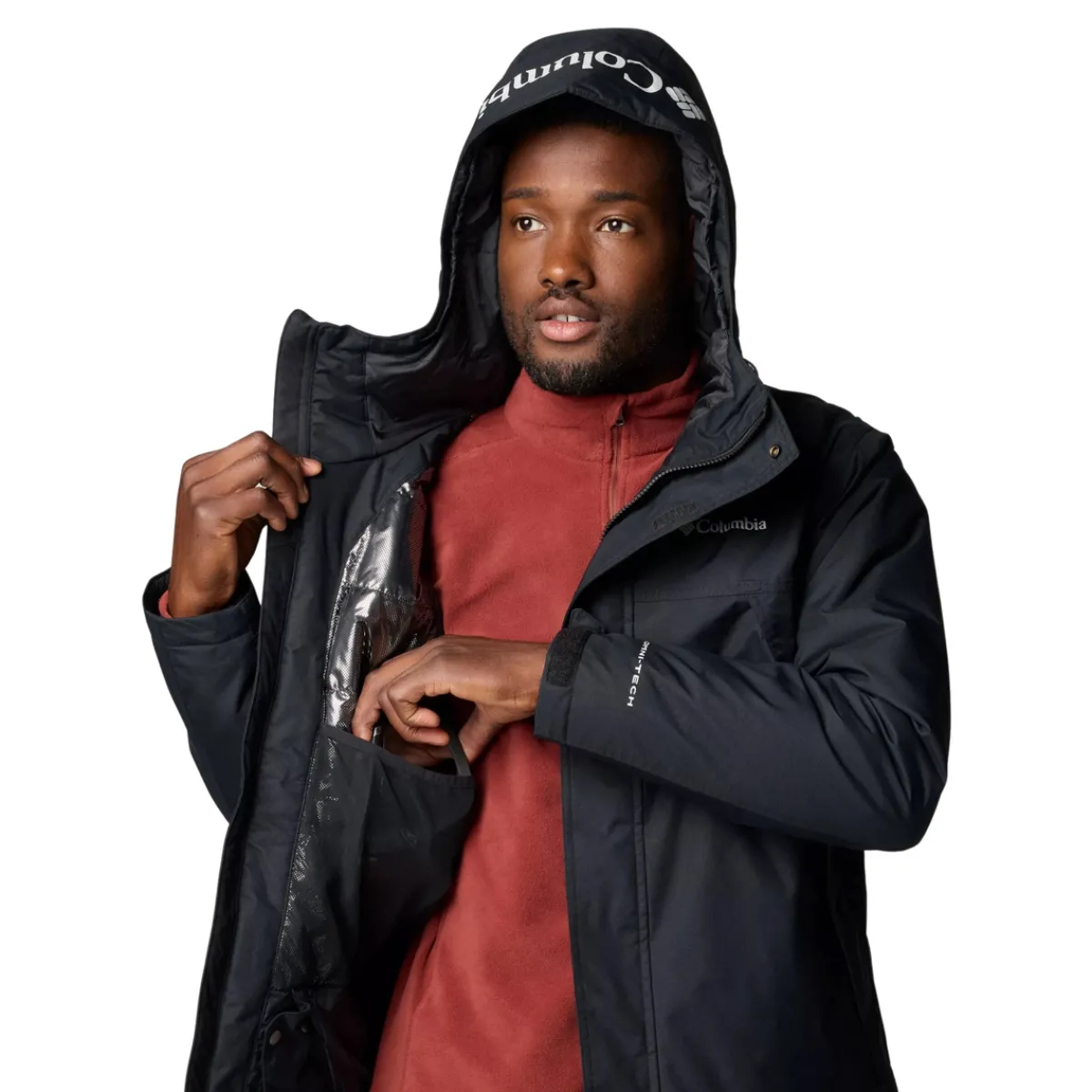 Columbia Insulated Jackets|Windbreaker Jackets<Men's Shotski Jacket Black