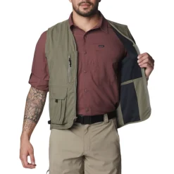 Columbia Shirts|Swimwear<Men's Silver Ridge Utility Sleeveless Jacket