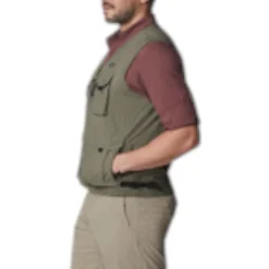 Columbia Shirts|Swimwear<Men's Silver Ridge Utility Sleeveless Jacket