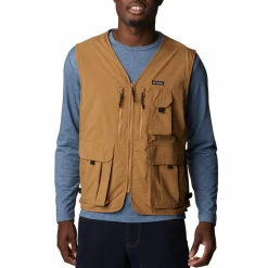 Columbia Shirts|Swimwear<Men's Silver Ridge Utility Sleeveless Jacket