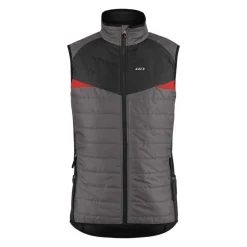 Louis Garneau Insulated Jackets|Windbreaker Jackets<Men’s Sleeveless Hiking Jacket 266-Gray/Black