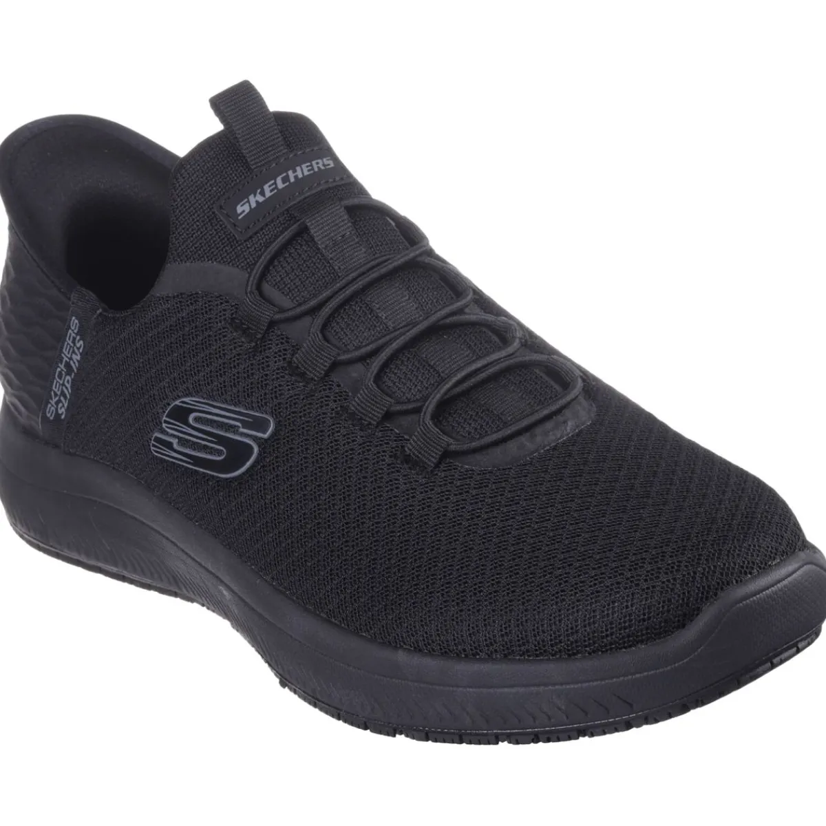 Skechers Safety Shoes|Work Outerwear<Men's Slip-ins Summits Shoes Black Black