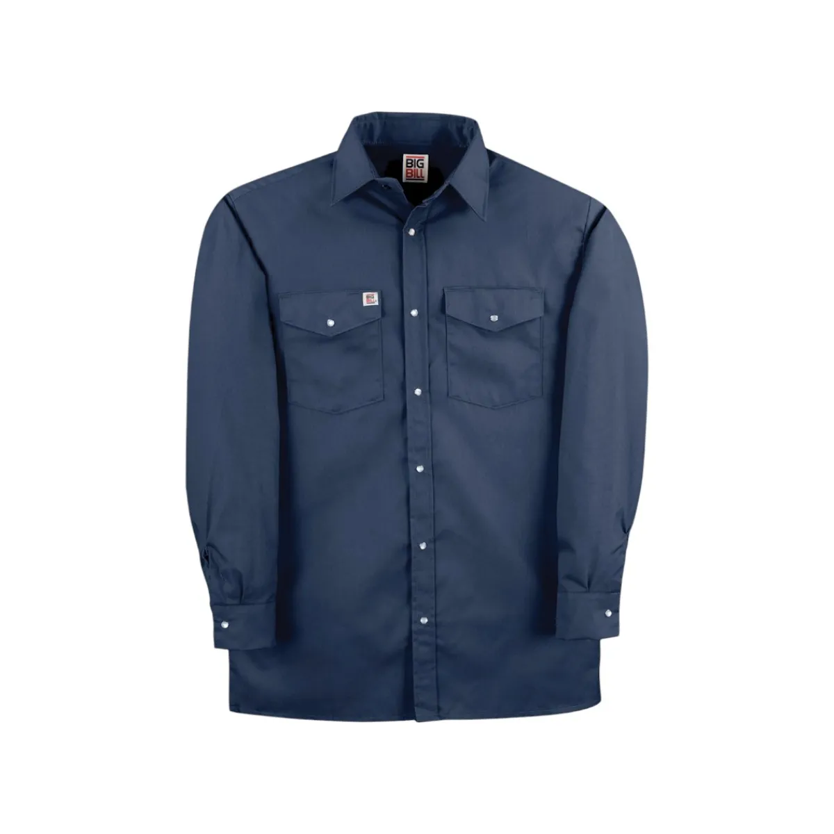Big Bill Safety Shoes|Work Outerwear<Men's Snap Work Long Sleeve Shirt 247