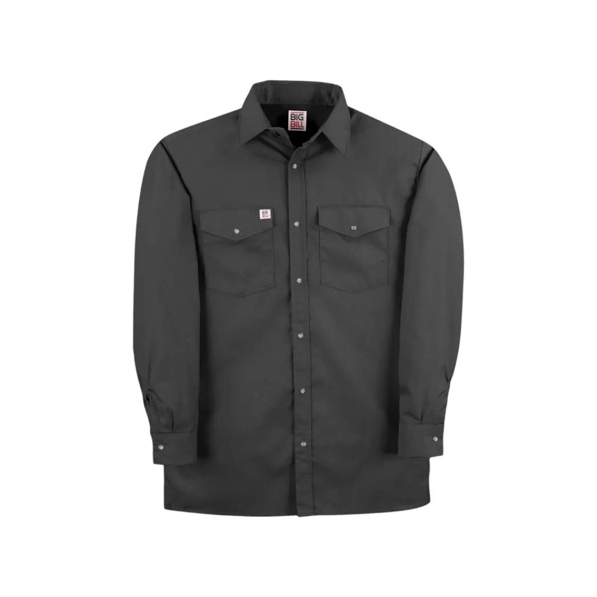 Big Bill Safety Shoes|Work Outerwear<Men's Snap Work Long Sleeve Shirt 247