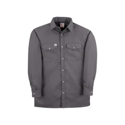 Big Bill Safety Shoes|Work Outerwear<Men's Snap Work Long Sleeve Shirt 247
