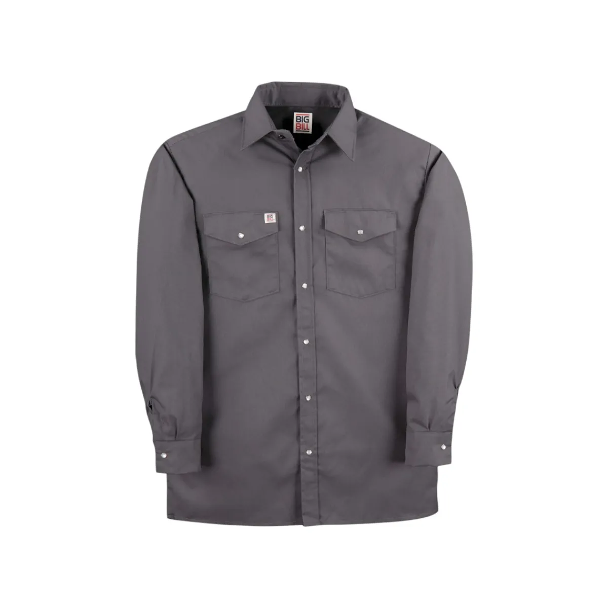 Big Bill Safety Shoes|Work Outerwear<Men's Snap Work Long Sleeve Shirt 247