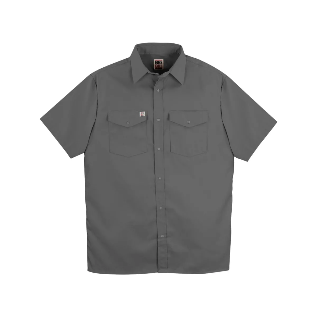 Big Bill Safety Shoes|Work Outerwear<Men's 237 Snap Work Short Sleeve Shirt