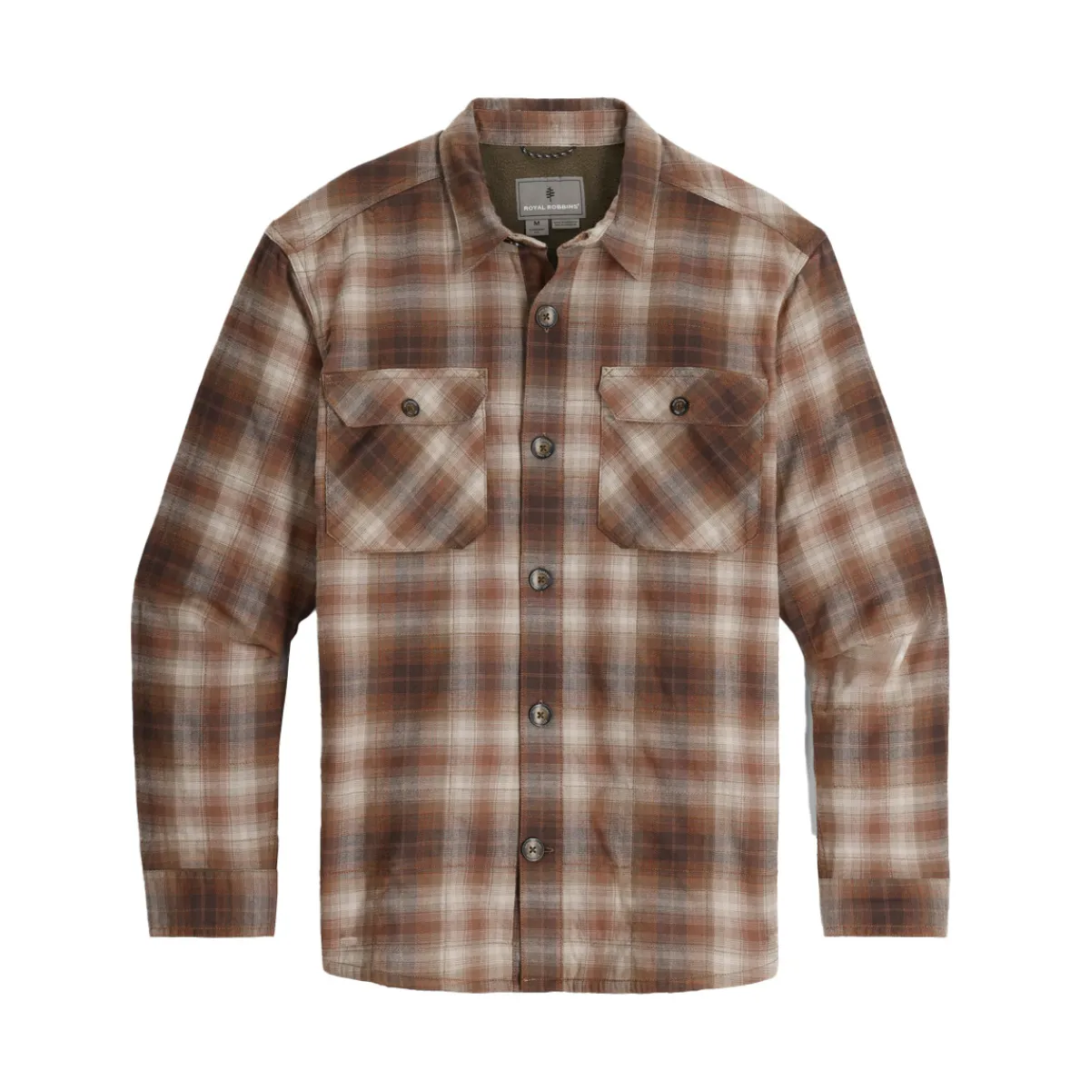 Royal Robbins Shirts|Swimwear<Men's Snowcap Flannel Shirt Sea Cataract Falls Plaid