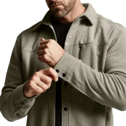 Sitka Shirts And Sweaters|Vests And Accessories<Men's Snowcrest Shirt Oak Heather