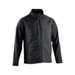 Hugo Strong Safety Shoes|Work Outerwear<Men's Soft Bi-Material Jacket Black