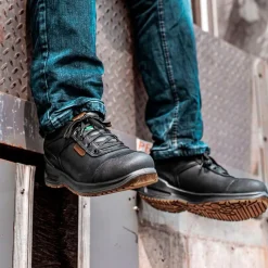 Royer Safety Shoes|Work Outerwear<Men's Spades Security Shoes Black/Brown
