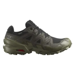 Salomon Casual Shoes|Sandals And Mules<Men's Speedcross 6 GTX Shoes Black / Peat / Deep Lichen Green
