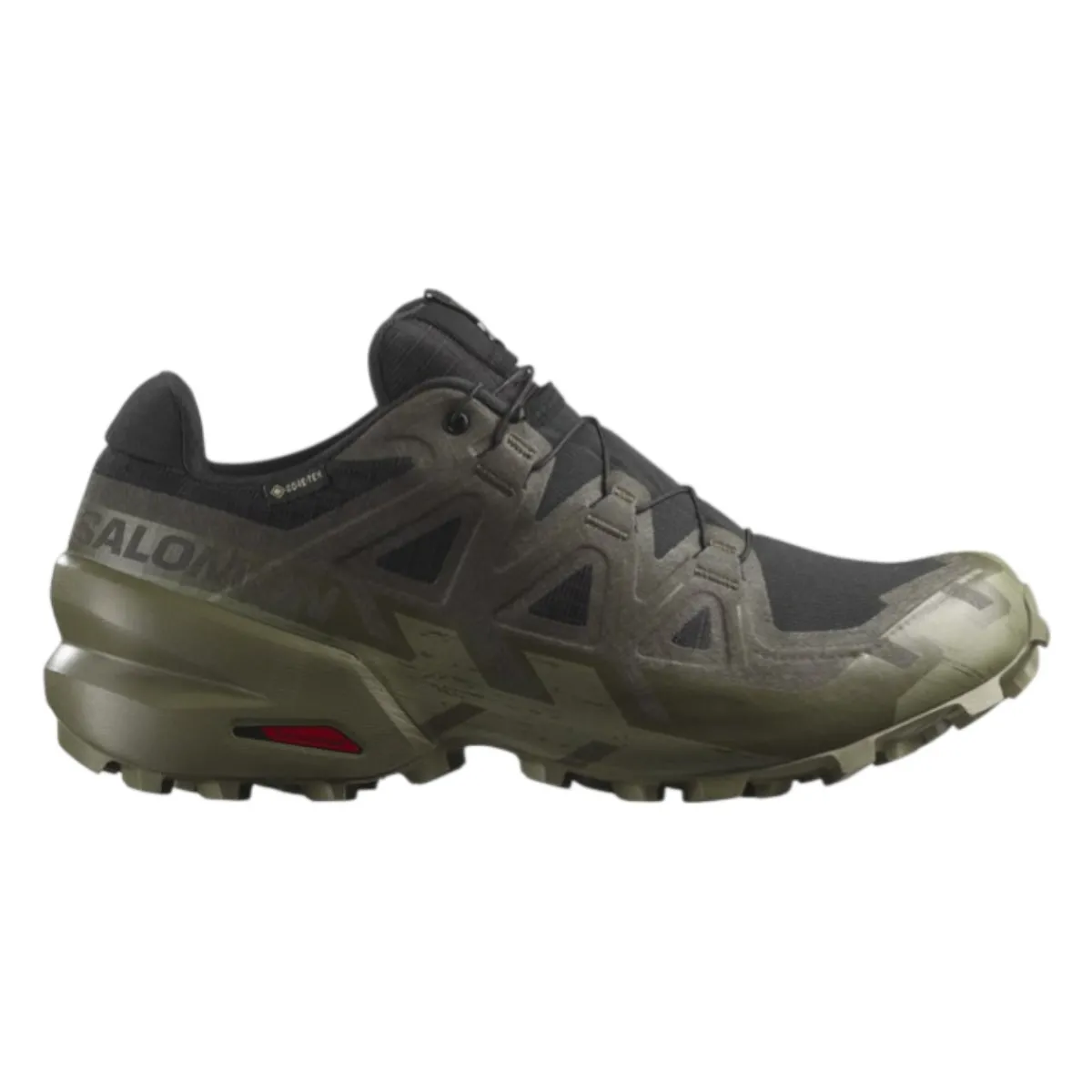 Salomon Casual Shoes|Sandals And Mules<Men's Speedcross 6 GTX Shoes Black / Peat / Deep Lichen Green