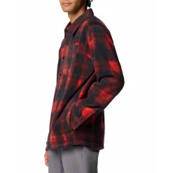 Columbia Shirts|Swimwear<Men's Steens Mountain II Printed Jacket Sail Red Omblur