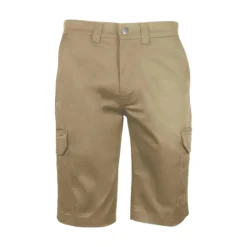 Gatts Safety Shoes|Work Outerwear<Men's Stretch Cargo Shorts Khaki