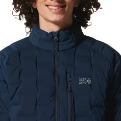 Mountain Hardwear Insulated Jackets|Windbreaker Jackets<Men's Stretchdown Jacket Hardwear Navy