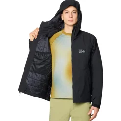 Mountain Hardwear Insulated Jackets|Windbreaker Jackets<Men's Stretch Ozonic™ Insulated Jacket Black