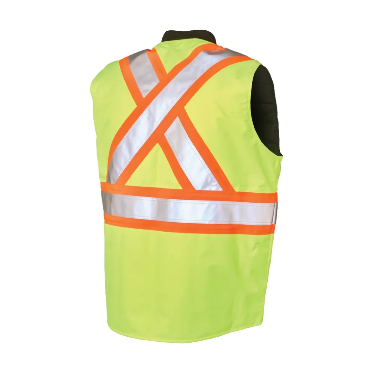 Tough Duck Safety Shoes|Work Outerwear<Men’s SV14 Reversible Sleeveless Safety Vest