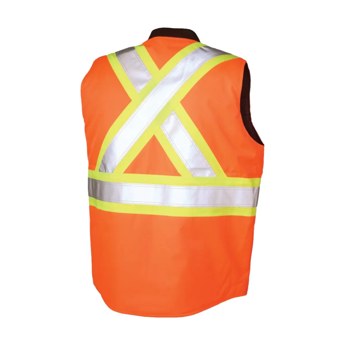 Tough Duck Safety Shoes|Work Outerwear<Men’s SV14 Reversible Sleeveless Safety Vest