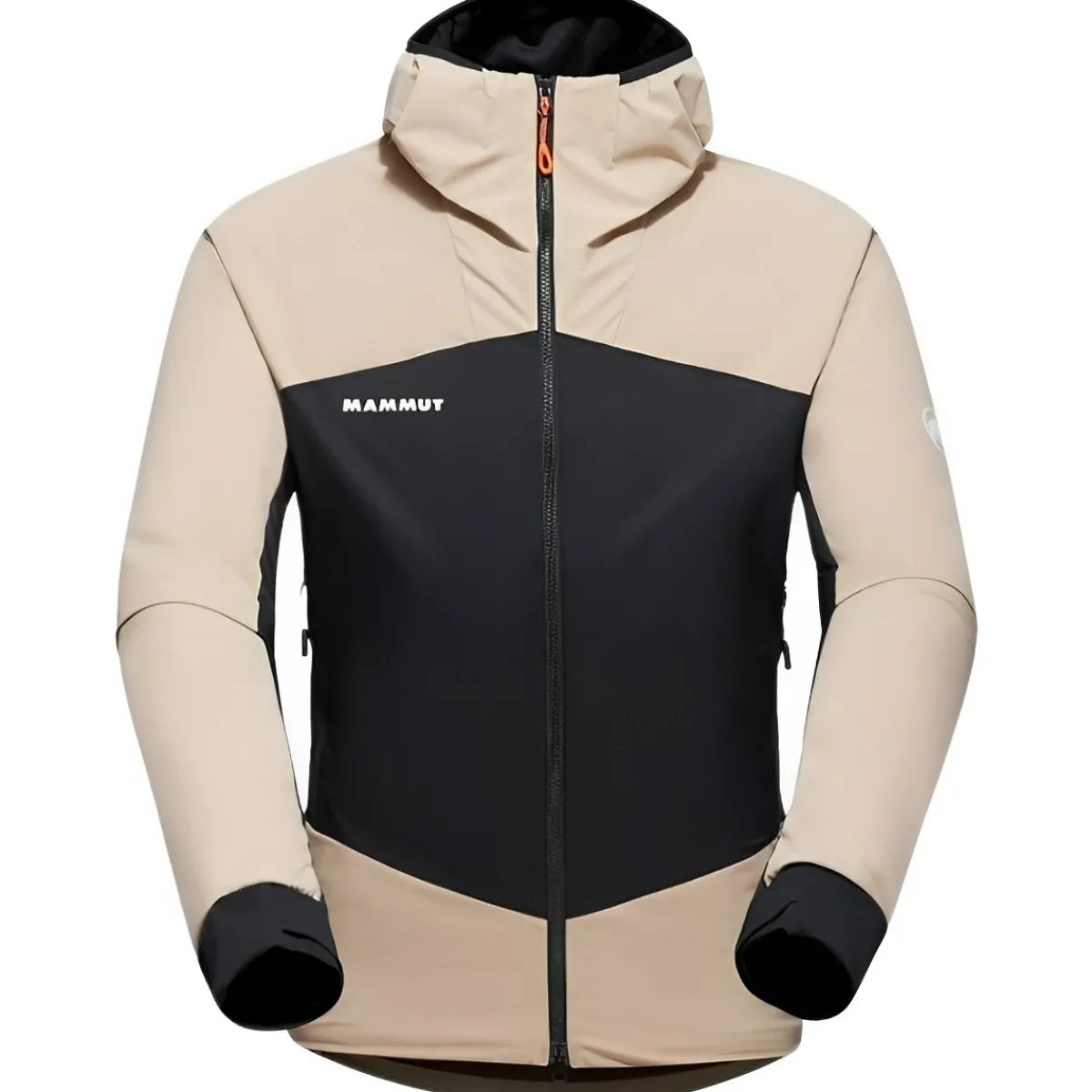 Mammut Insulated Jackets|Windbreaker Jackets<Men's Taiss Hybrid Insulated Hooded Jacket Savannah-black