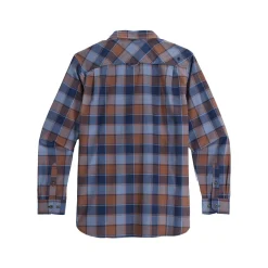 Royal Robbins Shirts|Swimwear<Men's Tamarack Long Sleeve Shirt Deep Blue Canyon Pld