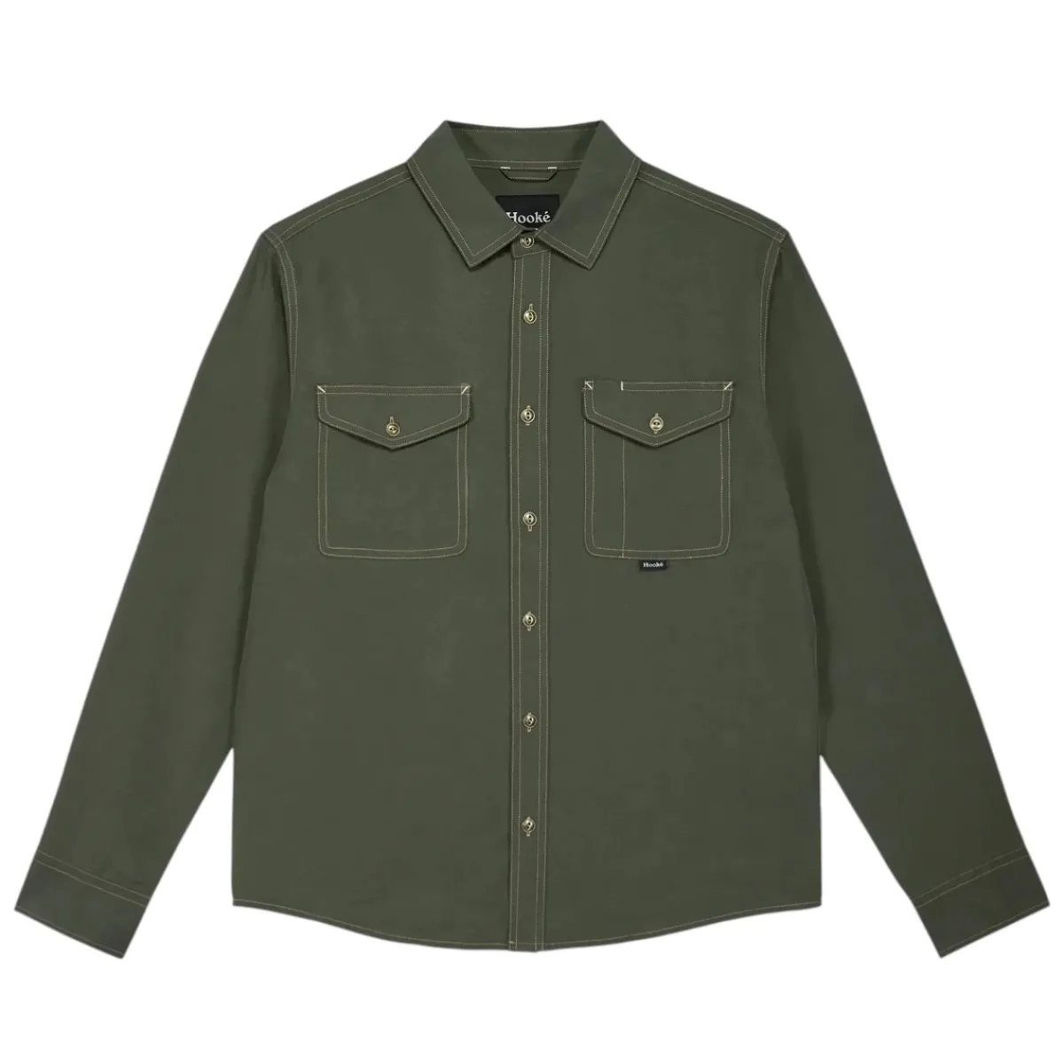 Hooké Waders And Wading Boots|Fishing Shirts And T-Shirts<Men's TENCEL™ Linen Shirt Dark Olive