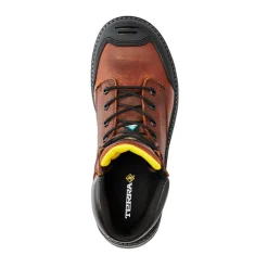 Terra Safety Shoes|Work Outerwear<Men's Patton Safety Boots Brown