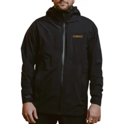 Connec Outdoors Waders And Wading Boots|Fishing Shirts And T-Shirts<Men's Torrent Waterproof Jacket Black/Onyx