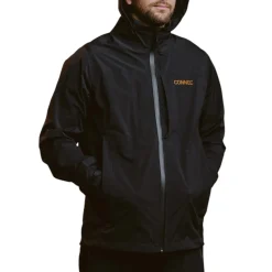 Connec Outdoors Waders And Wading Boots|Fishing Shirts And T-Shirts<Men's Torrent Waterproof Jacket Black/Onyx