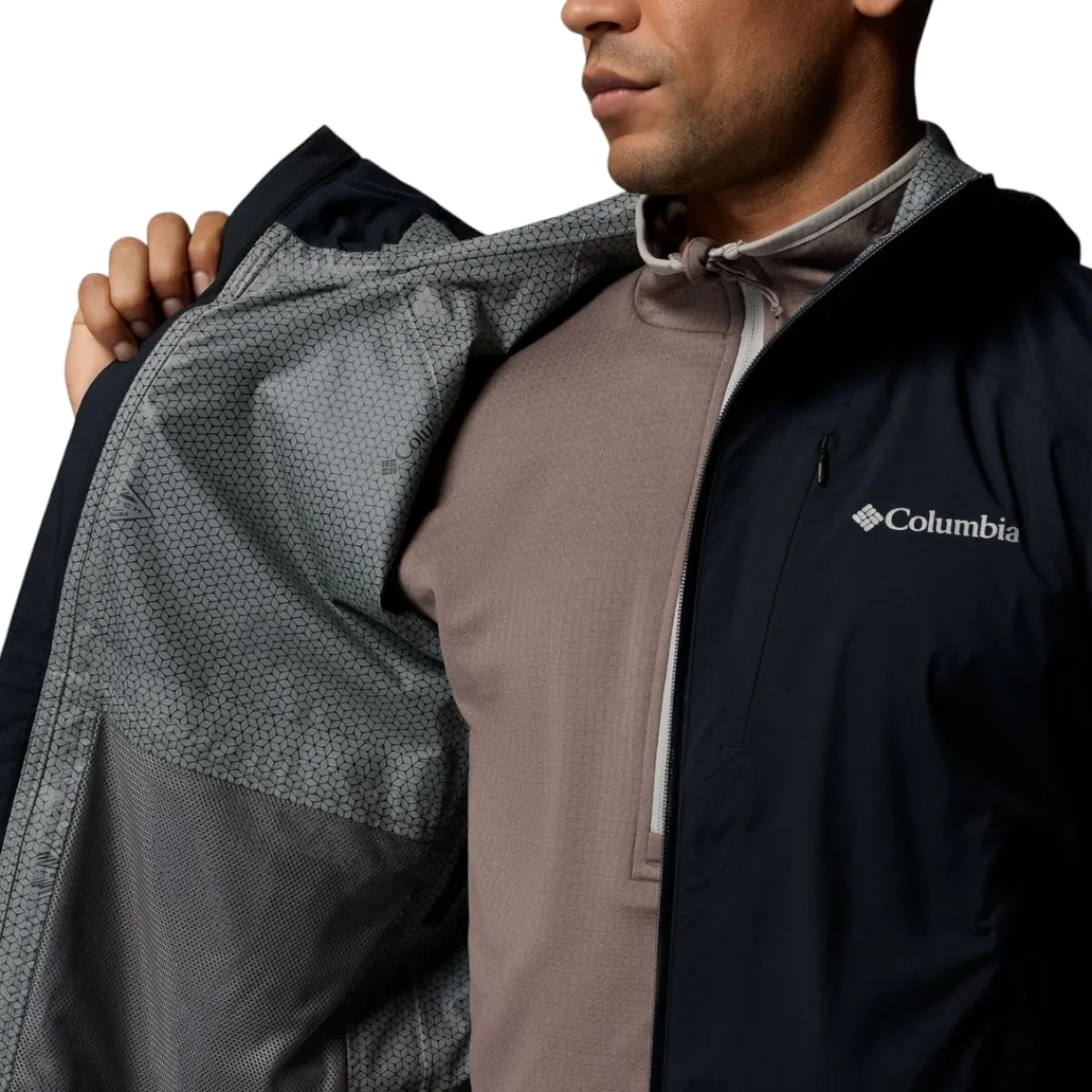 Columbia Insulated Jackets|Windbreaker Jackets<Men's Trailborne™ 2.5L Shell Black