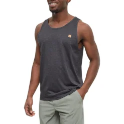Tentree Shirts|Swimwear<Men's TreeBlend Tank Meteorite Black Heather