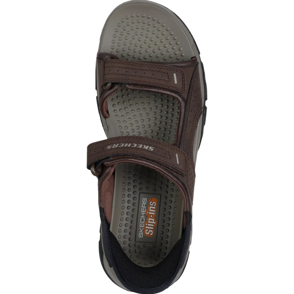 Skechers Casual Shoes|Sandals And Mules<Men's Tresmen Reece Relaxed Fit Slip-In Sandals Chocolate