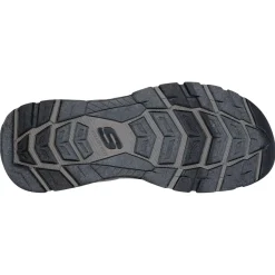 Skechers Casual Shoes|Sandals And Mules<Men's Tresmen Reece Relaxed Fit Slip-In Sandals Chocolate