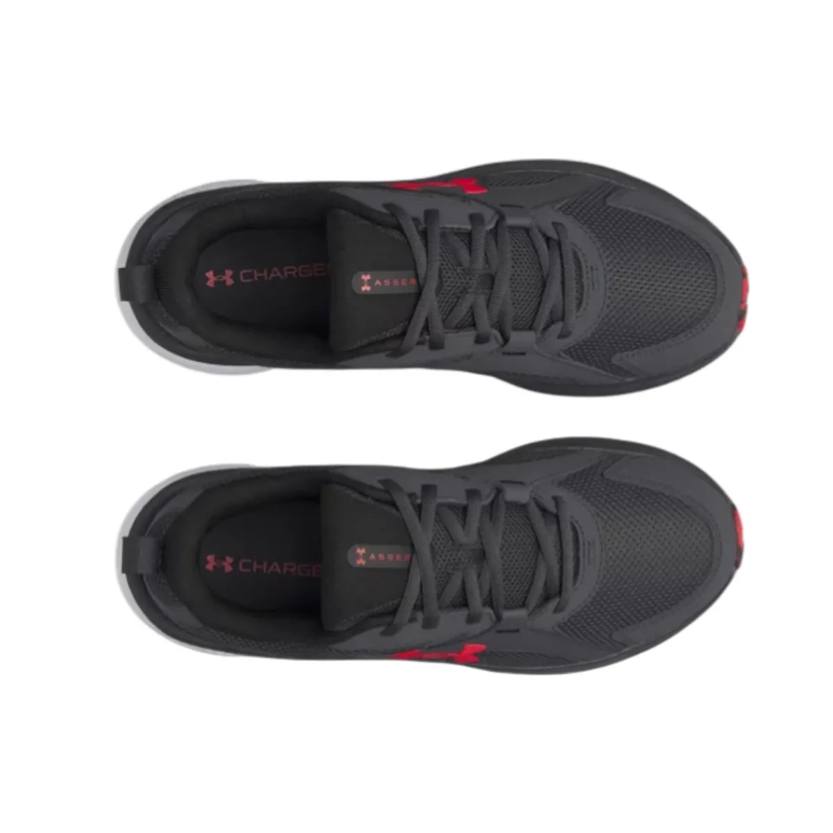 Under Armour Casual Shoes|Sandals And Mules<Men's UA Charged+ Assert 11 Shoes Anthracite / Red