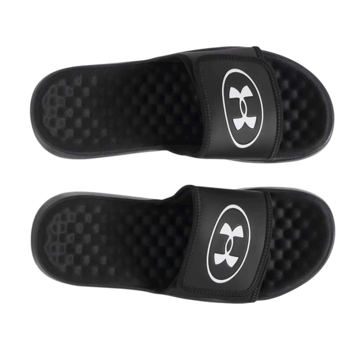 Under Armour Casual Shoes|Sandals And Mules<Men's UA Ignite Pro 8 Sandals Black / Galaxy Black / White