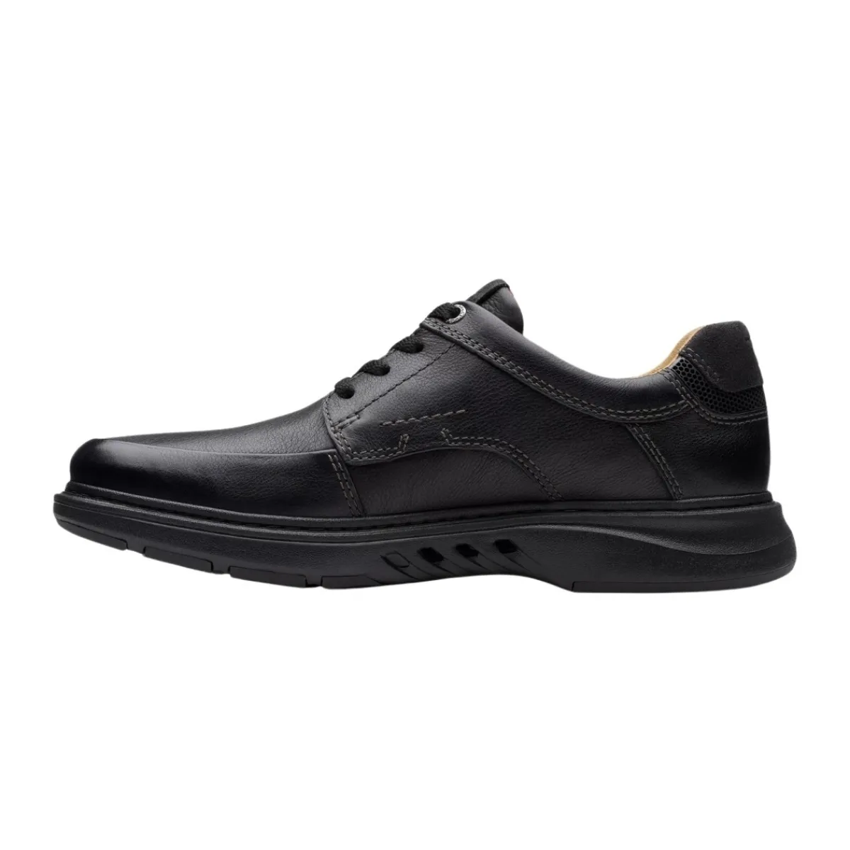 Clarks Casual Shoes|Sandals And Mules<Men's Un Brilet Lace Shoes Black Leather