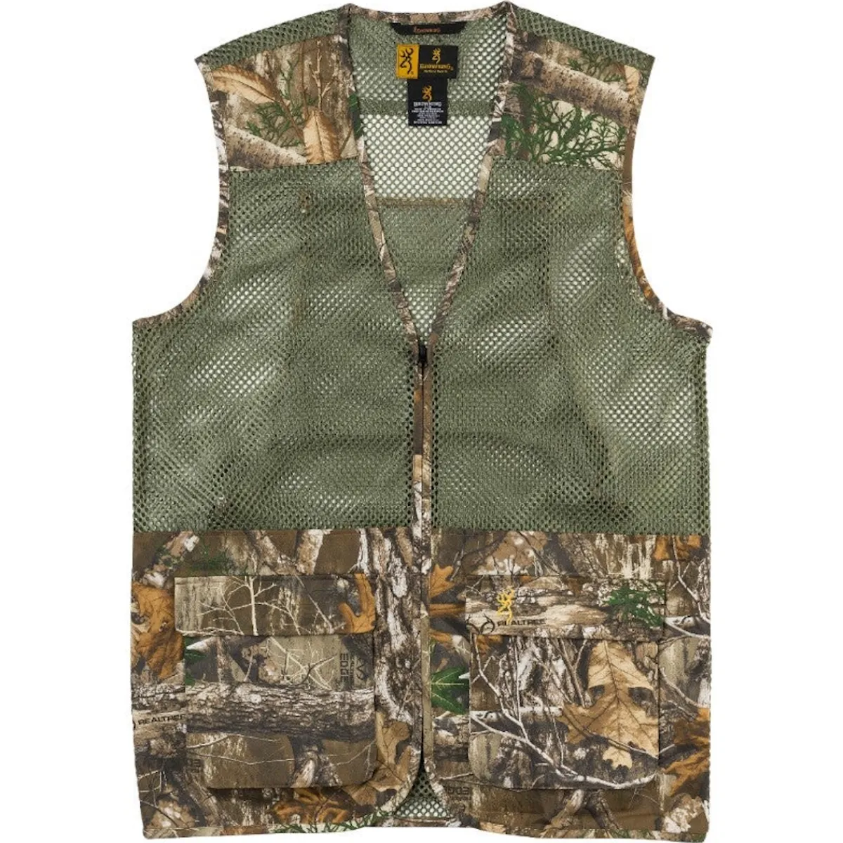 Browning Shirts And Sweaters|Vests And Accessories<Men's Upland Dove Hunting Vest Realtree Edge