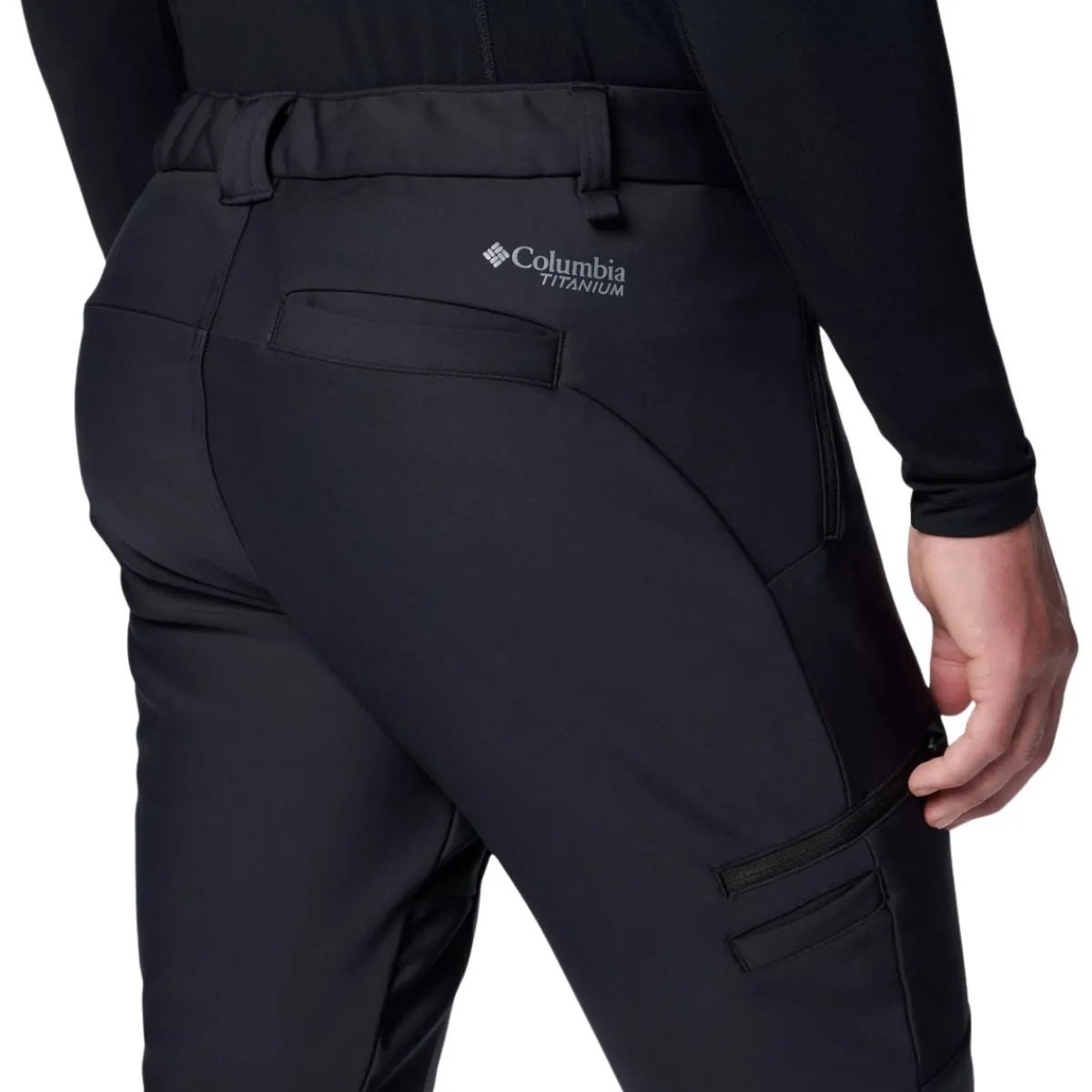 Columbia Insulated Jackets|Windbreaker Jackets<Men's Vast Canyon Softshell Pants Black