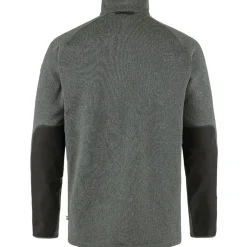Fjällräven Shirts|Swimwear<Men's Övik Long Sleeve Fleece Sweater Dark Grey