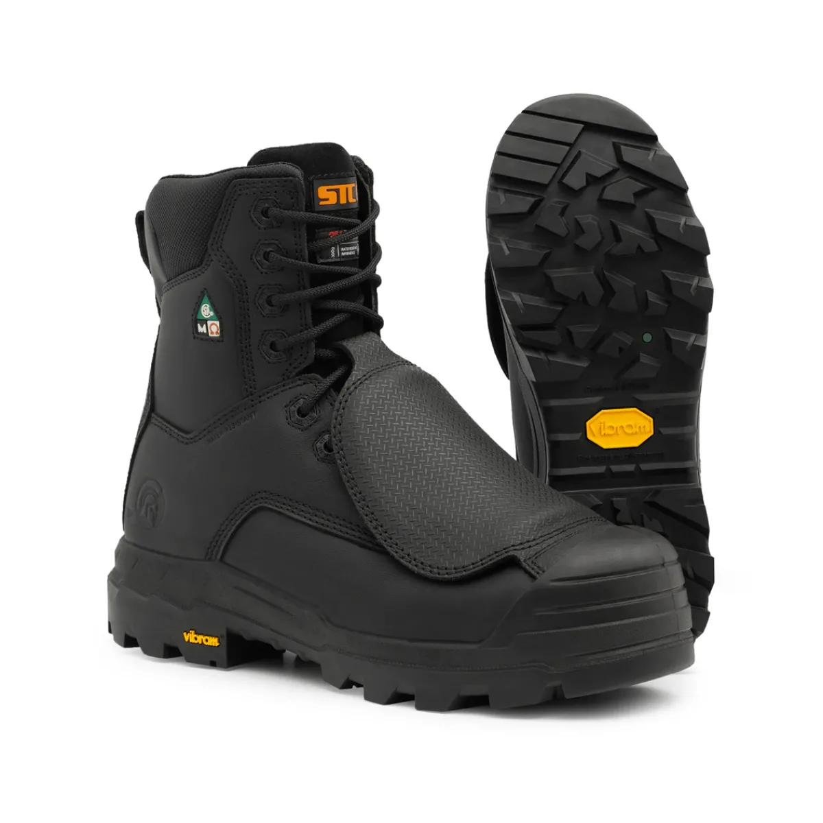 STC Casual Shoes|Sandals And Mules<Men's Vulcan Safety Boots with External Metatarsal Protection Black