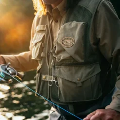 Hooké Waders And Wading Boots|Fishing Shirts And T-Shirts<Men's Wading Vest Burnt Olive