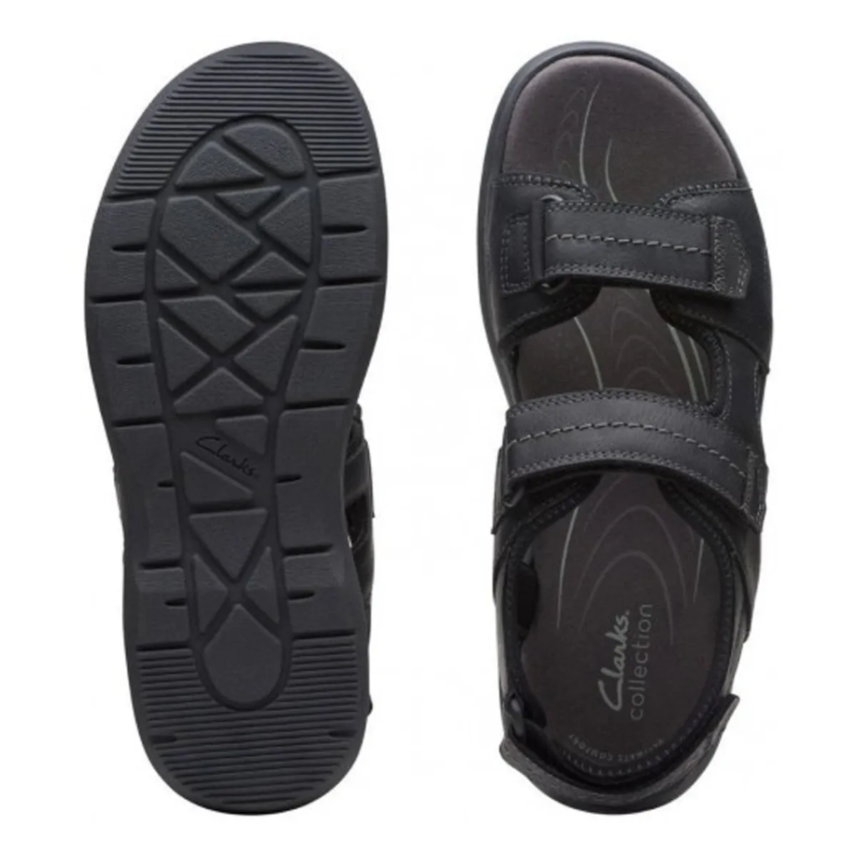 Clarks Casual Shoes|Sandals And Mules<Men's Walkford Walk Sandals Black